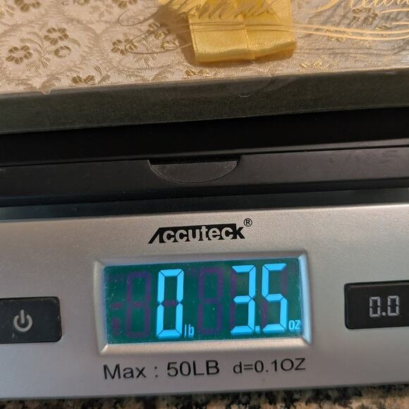 Vintage Hortense Hewitt Hosiery Case Floral Brocade Ribbon Wedding Gift 60s - Picture 10 of 10